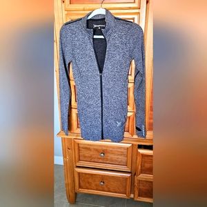 Orangetheory ORANGE THEORY Full Zip Fitted athletic jacket with thumb hole